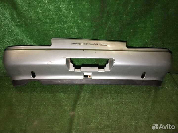 Бампер задний sedan Nissan Skyline R32 Серебро цар