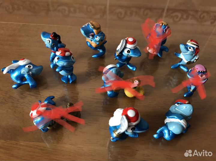 Игрушки из киндера 90х