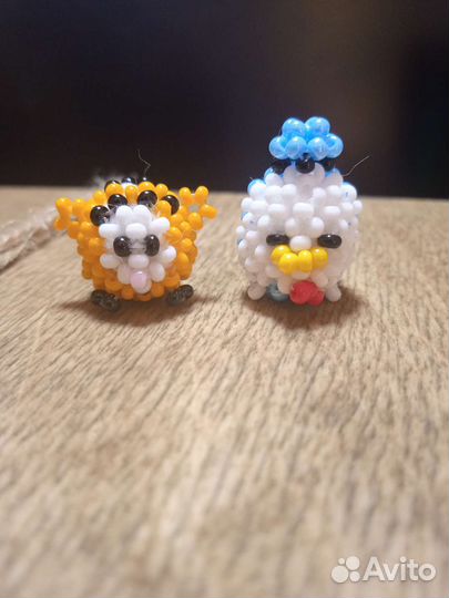 Мини амигуруми из бисера