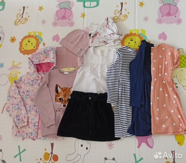 Вещи для девочки пакетом H&M 122/128