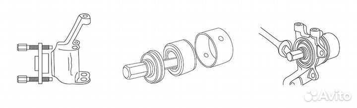 Дело Техники 813119 Набор для пресс. ступ. подш