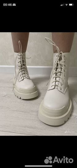 Ботинки натуральная кожа