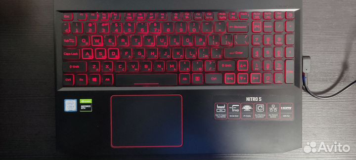 Игровой Acer Nitro 5 / i5 9300H/gtx 1050 3gb