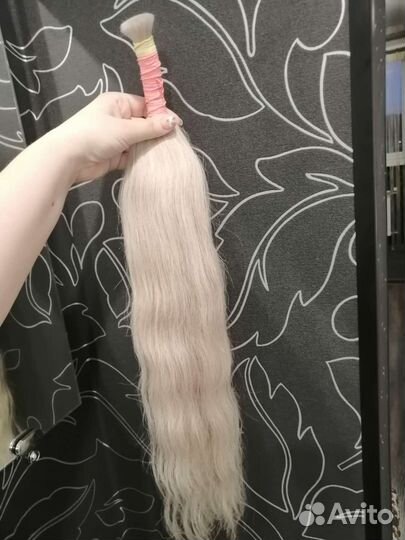 Волосы для наращивания 60 см натуральные