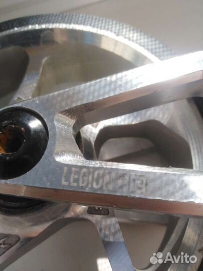 Вилка ethic legion v2(12стандарт) +колёса