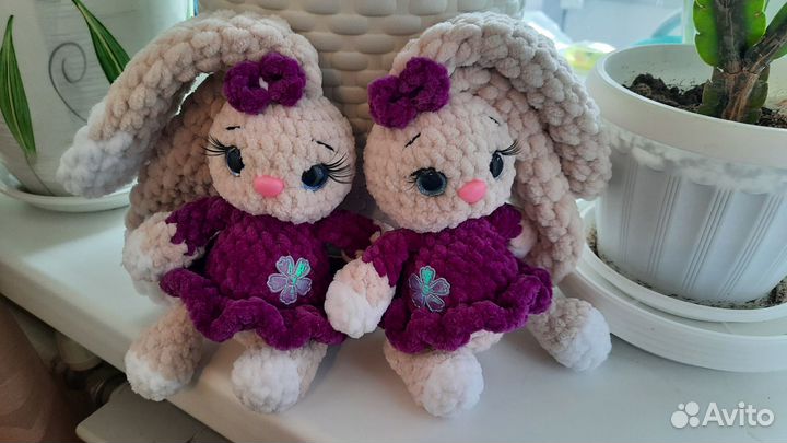 Зайка мягкая игрушка