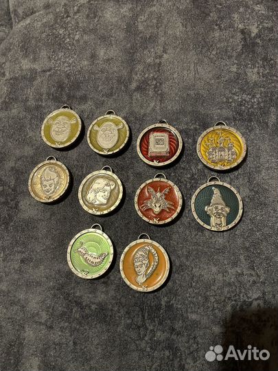 Медальоны из шрека