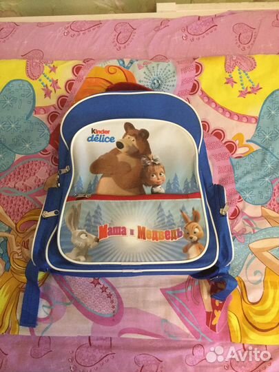Рюкзак новый « Маша и медведь»