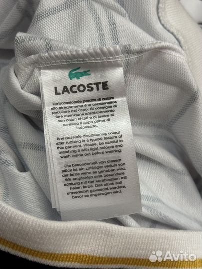 Свитшот Lacoste 2-х нитка (без начёса) 44 46