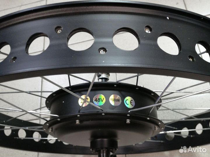 Мотор колесо для фэтбайка 1000W, 1500W