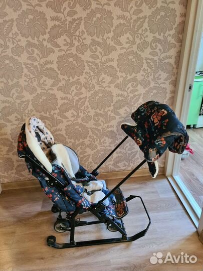 Коляска санки