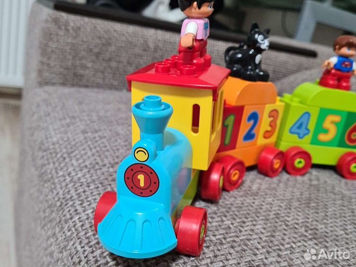 Lego duplo мой первый поезд