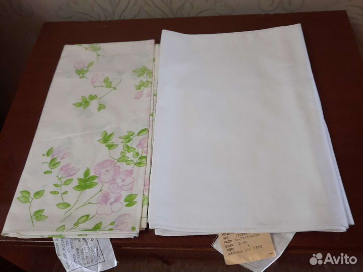 Наволочки.ссср, пододеяльник СССР. Новые