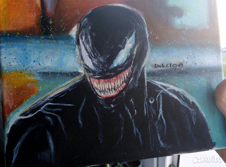 Авторская картина маслом 