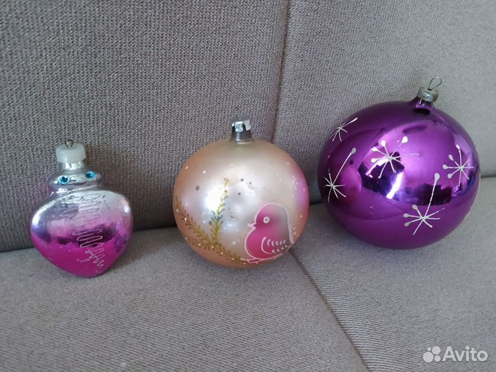 Ёлочные игрушки СССР