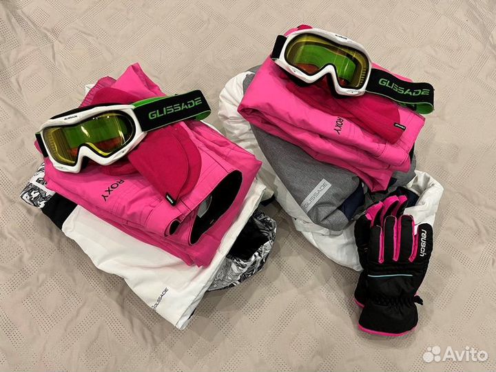 Горнолыжный костюм для девочки 140