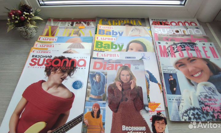 Журналы по вязанию лот