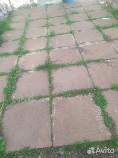 Тротуарная плитка бу чугунная