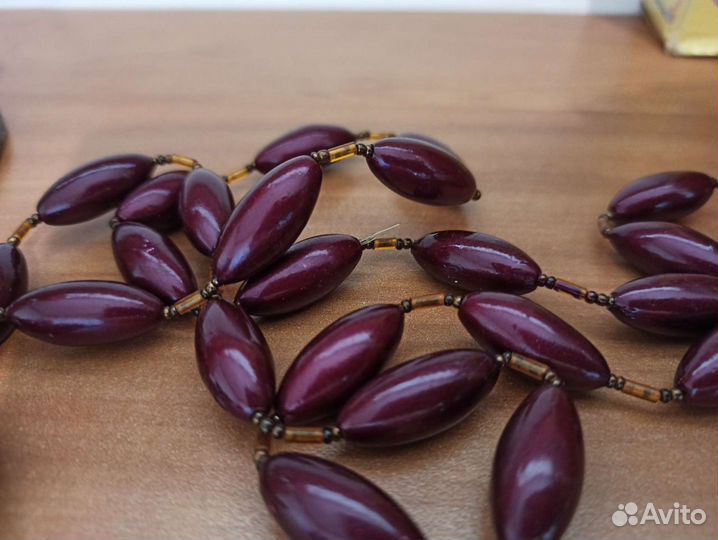 Бусы с серьгами