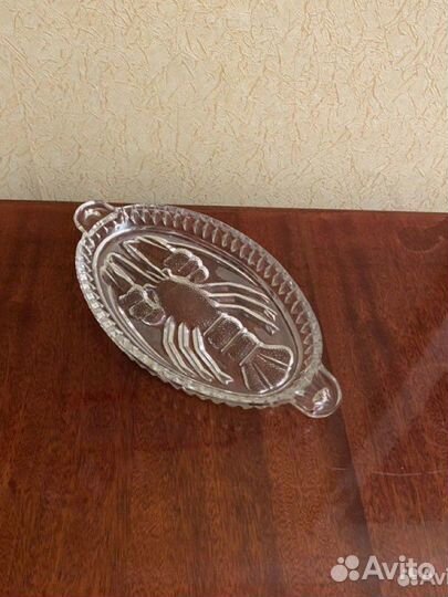 Селедница хрустальная СССР