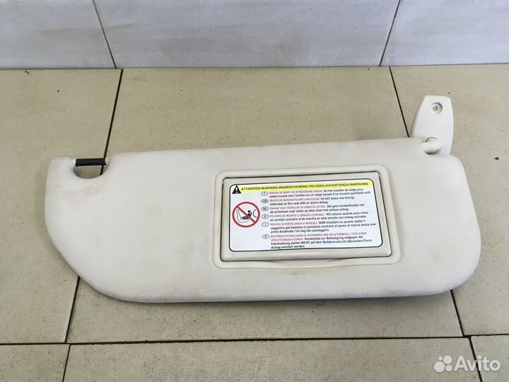 Козырек солнцезащитный (внутри) C4 2005-2011