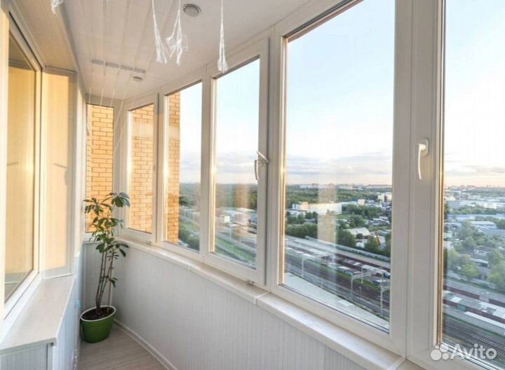 Остекление балконов