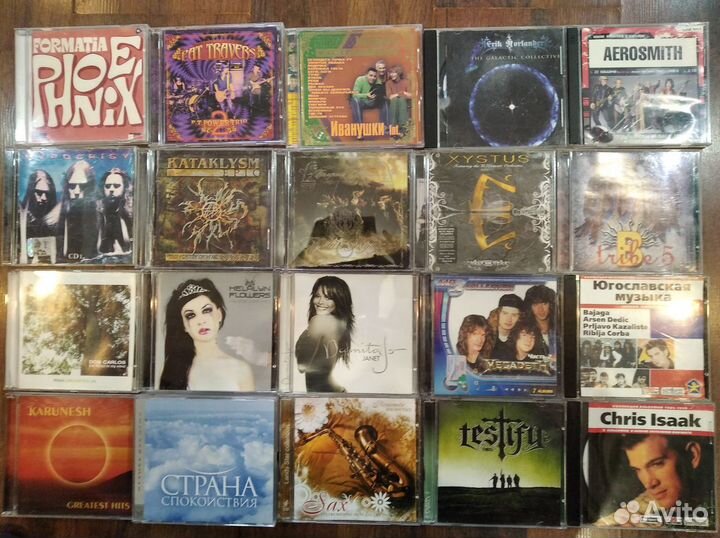Диски CD и мр-3 советских И зарубежных испол.(3)