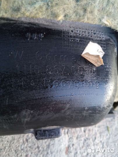 Golf 3 обшивка крышки багажника