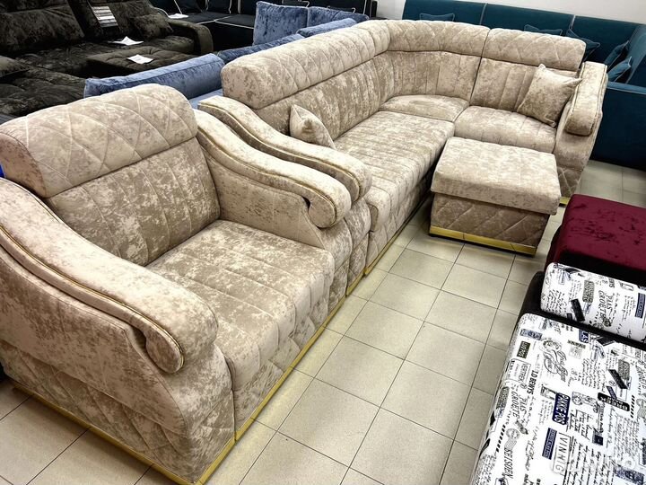 Диван Люкс Уют-2 с фабрики