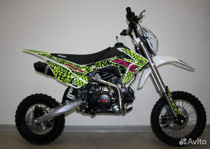 Питбайк BSE EX 125E 14/12 MAX13 (механ.кпп) tumen