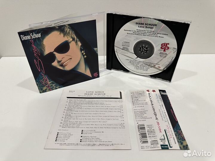 Diane Schuur – Love Songs Сd Cool Jazz Japan OBI