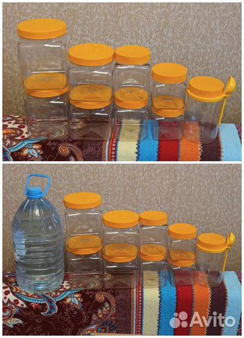 Контейнеры пластиковые для хранения сыпучих