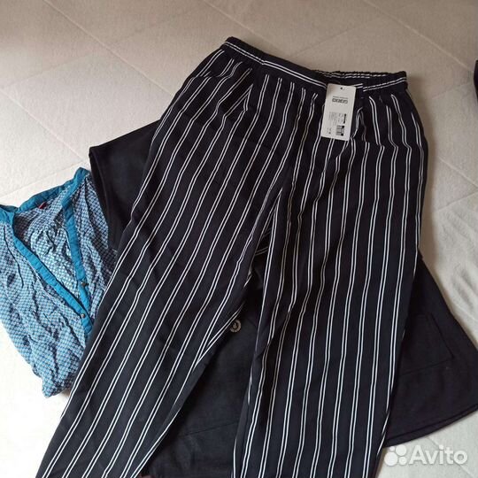 Вещи женские пакетом 50 52 платье брюки юбка
