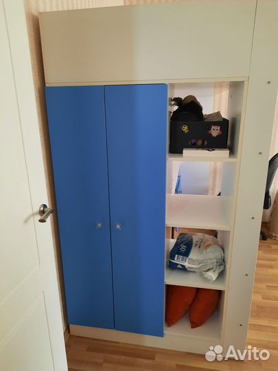 Кровать чердак со столом