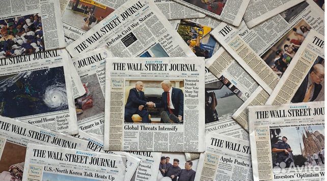 Газеты и журналы из США и Великобритании