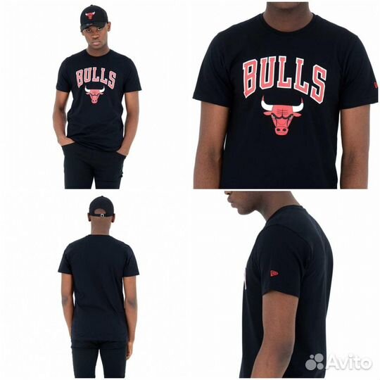 Мужская футболка New Era NBA Chicago Bulls M