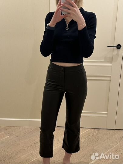 Calzedonia брюки из искусственной кожи