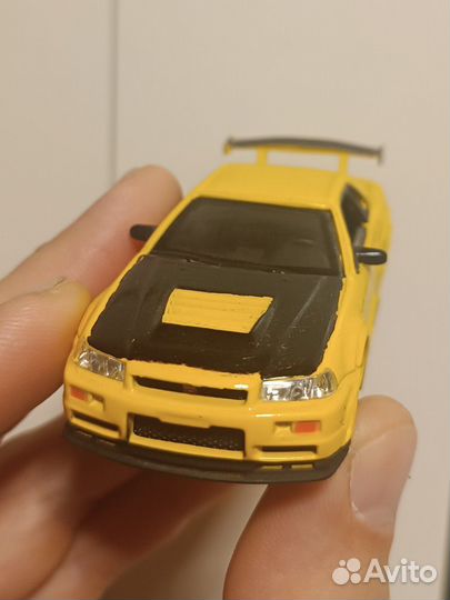 Модель автомобиля Nissan Skyline gt-r