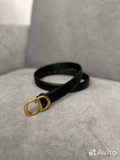 Ремень женский кожаный dior