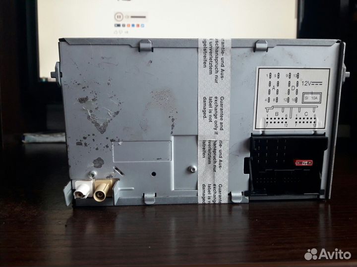 Штатная магнитола VWJetta