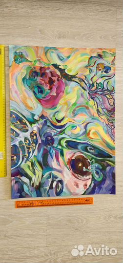 Картина, краски