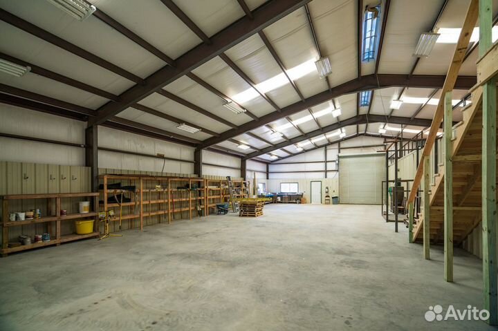 Утепление пенополиуретаном складов/ангаров