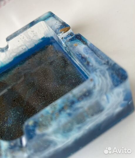 Тарелочки, пепельница из эпоксидной смолы