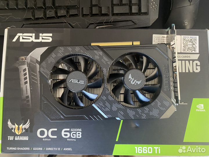 Видеокарта gtx 1660 ti
