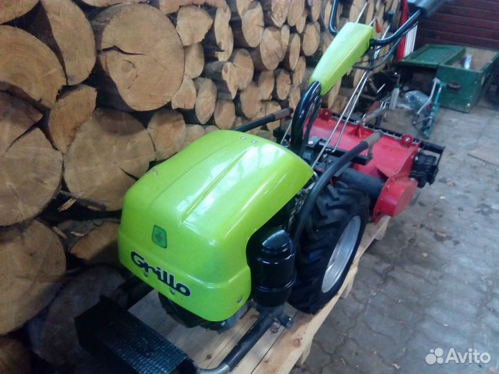 Grillo 131D мотоблок + стоунбуръер