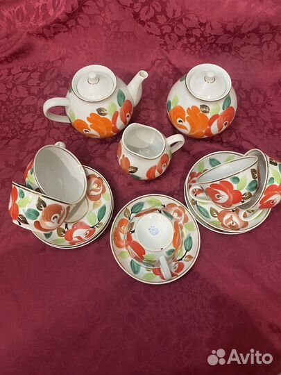 Сервизы чайные времен СССР