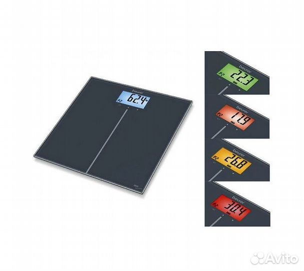 Весы напольные электронные Beurer GS280 BMI макс.1