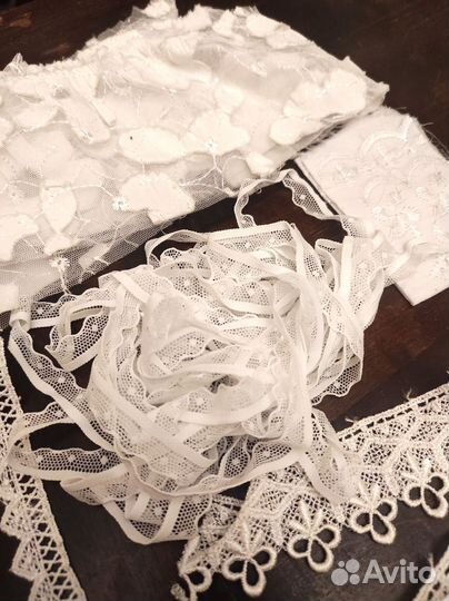 Кружево, ленты