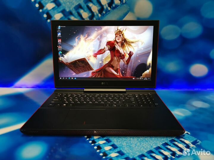 Игровой ноутбук Dell на i7 7700HQ / GTX 1050 Ti