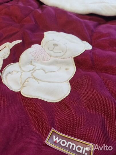 Зимний конверт в коляску Womar